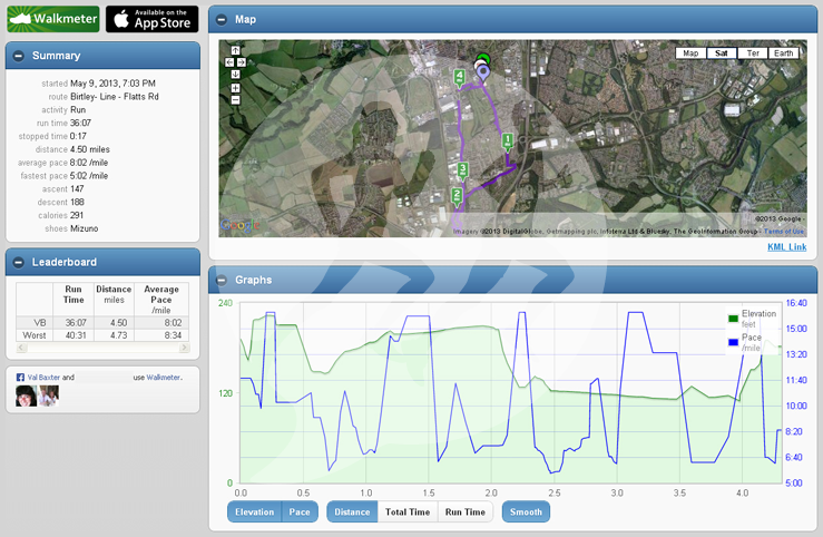 Walkmeter App Pic 3