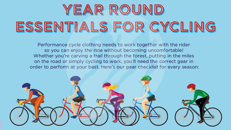 Year Round Essentials For Cycling